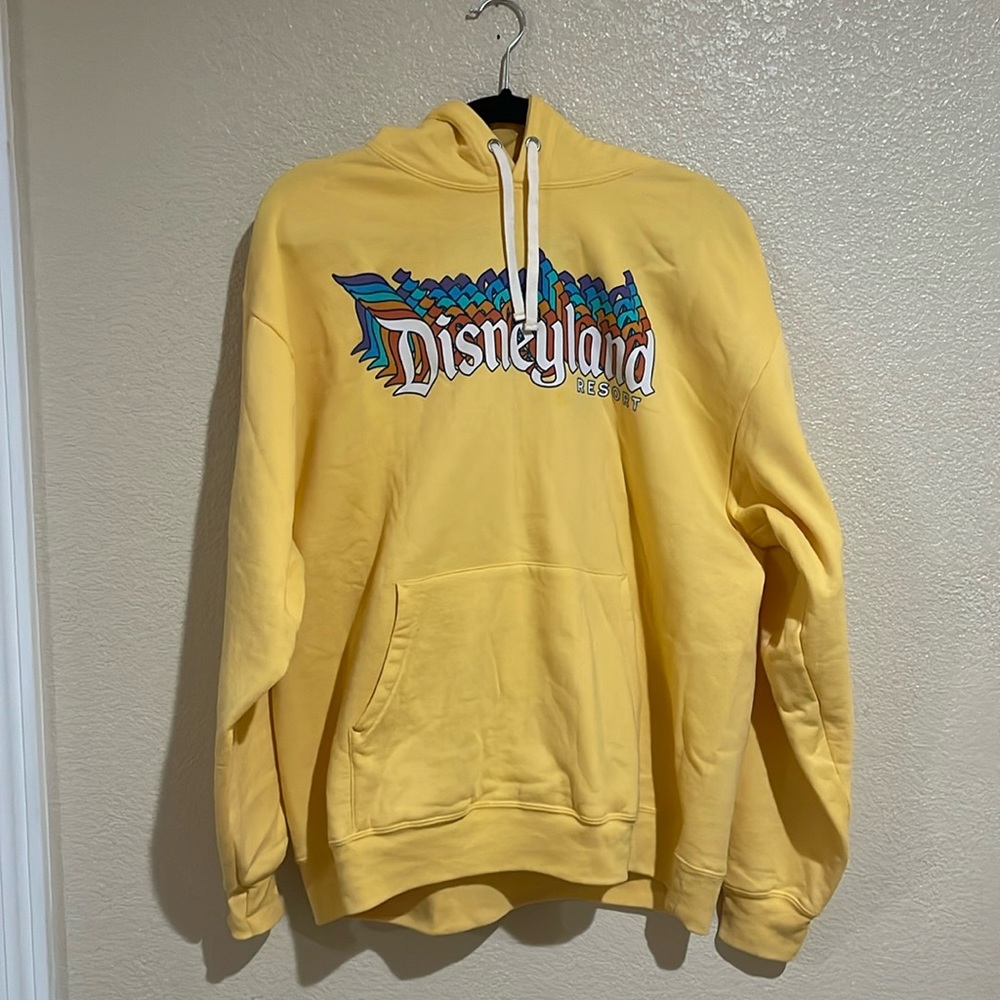 Disneyland Resort retro style hoodie size Large